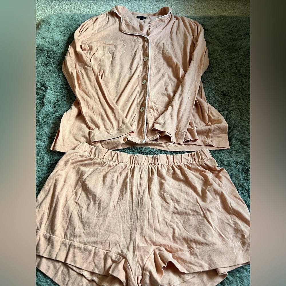 Cosabella Pajama Set Small Orange